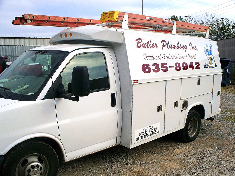 Butler Plumbing Inc. Truck