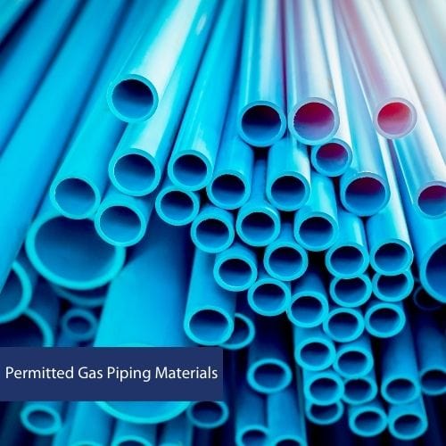 Permitted Gas Piping Materials