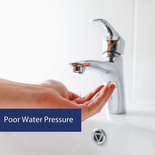 Poor Water Pressure-After dealing with clogged drains, the next common commercial plumbing problem is poor water pressure.