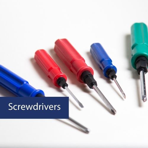 The screwdriver is like a knight's trusty sword, an essential tool for any plumber.