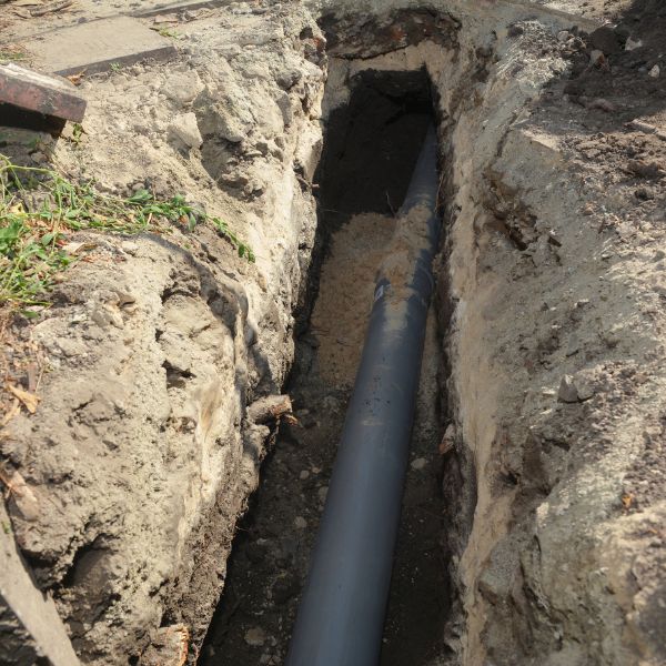 sewer installation